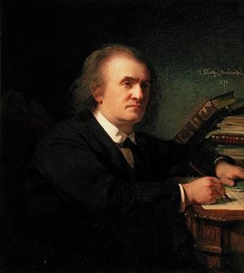 Portræt af Alexander Serov (1820-71), 1870